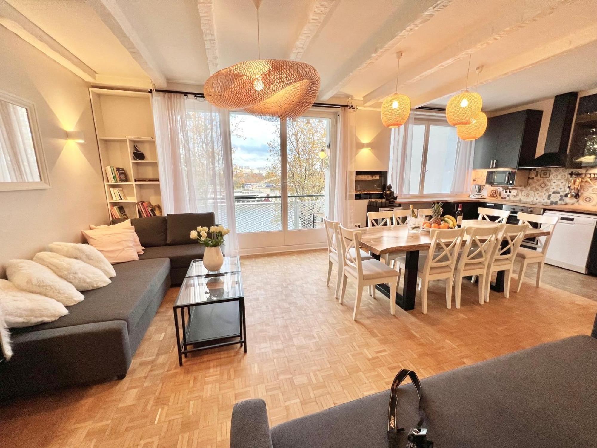Apartment Parisnicostay - Cosy 4 Bedrooms Flat Seine River Exterior photo